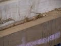 woodworking   making a mortise   chisel   drill