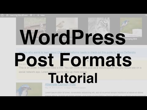 how to format a wordpress post