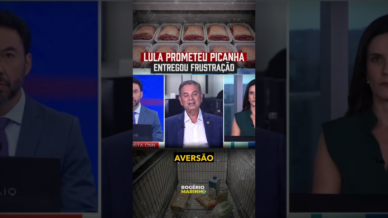 Lula prometeu picanha, entregou inflação: #PadrãoPT faz pobre pagar mais e levar menos no mercado!