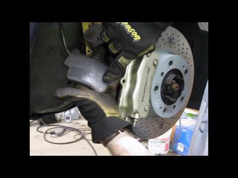 DIY – changing front brakes on a water-cooled Porsche – part 2