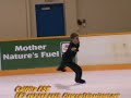 Triple Loop Skating Jump, normal and slow motion