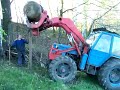 Zetor 6745 UKT zatlouká k?ly na oplocenky Zetor 6745 UKT zatlouká k?ly na oplocenky