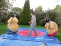 Mandy Woolford rubbish at Sumo Wrestling