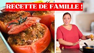 Tomates Farcies Boeuf & Riz - La Vraie Recette de Famille !
