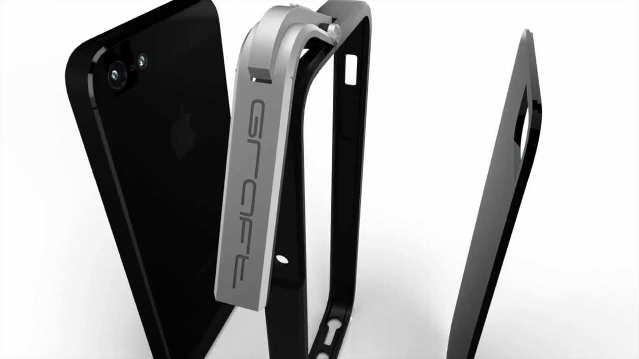 Leverage iPhone 5/5S Case // Black, Matte (Case w/ Credit Card Holder) video thumbnail