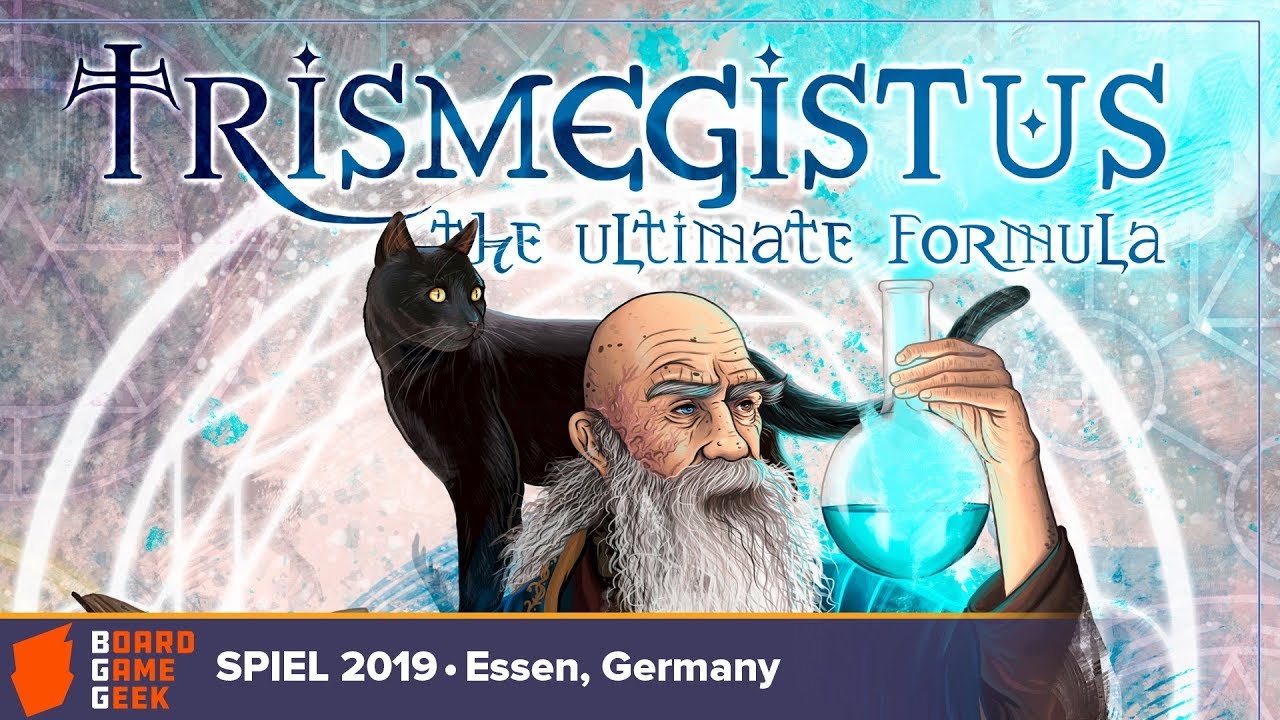 Trismegistus: The Ultimate Formula - game overview at SPIEL 2019