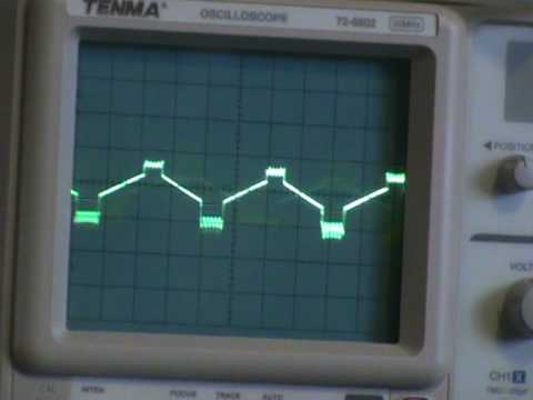 krisp1 - 2 Triangle waves from Oakley VCOs one to the main Discon input the other to the fold CV input Modulation by Oakley ADSR/VCA, VCLFO, little LFO and MidiDAC Se...