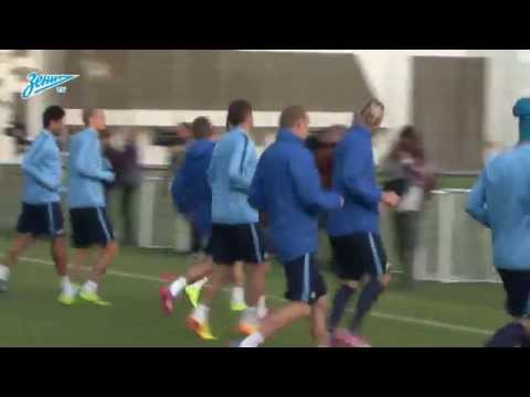 «Зенит» — «Монако»: открытая тренировка