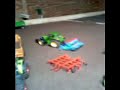 trekker in actie
