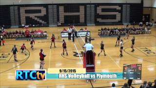 Rochester High School Volleyball vs Plymouth