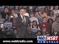 Sen. Barack Obama South Bend event part 2