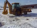 Backhoe loader dozer deere skidloader trackloader construction excavating caterpillar cat komatsu 4x4 builder landscape