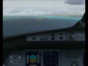 FSX Default A321 Landing at New Kitakyushu