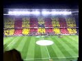 Video del mosaic i l'himne al Camp Nou, durant el Barça-Madrid 10/3/2007Video del mosaico i el himno en el Camp Nou, durante el Barça-Madrid 10/3/2007Visca el Barça!!
