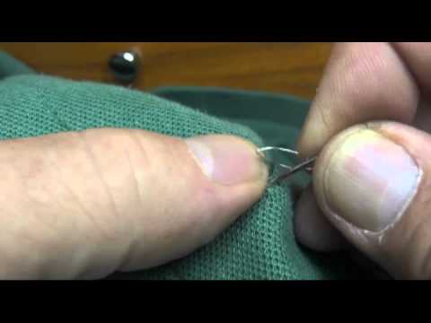 how to repair sweater snag