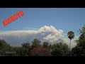 Station Wild Fire Los Angeles La Cañada Flintridge Altadena Smoke Time Lapse