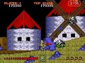 Loki wasn't that hard, and Beelzebub barely counts as a boss with the Goddess' Bracelet. The bracelet is definitely more powerful in this version than it was in Super Ghouls 'n Ghosts.