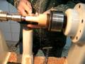 Advanced woodturning class - trombleur - preparing the chuck - (2/3) making the taper