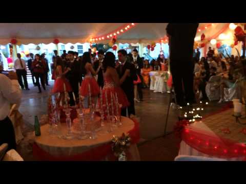 Sweet 16 Dance, under a 40 x 80 tent rental, Long Island, NY.