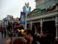 Sneeuwen in Main Street USA Disneyland Paris