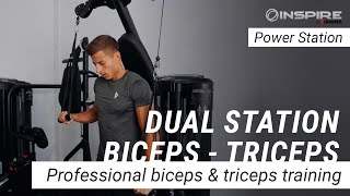 Inspire by Hammer Dual Station Biceps/Triceps