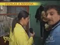 Striscia la notizia a messina per le baracche Striscia la notizia a messina per le baracche