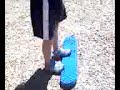 Subskate Land- Kickflip off of slide- failure