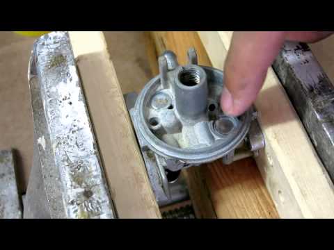 how to rebuild b&s carb