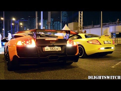 VIDEO: Lujosa reunión de superautos europeos en Qatar