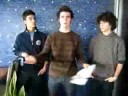 The Jonas Brothers Striped Sweater