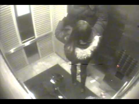 OMGosh... Girl SAVES dog in elevator