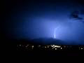 Lightning over the Catalinas