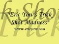 eric yow is changing the way the world looks at artistic pool!  watch this clip of over 40 masse shots - all shot with a dieckman masse cue, aka magic wandzz.  yes, this is all real...but you won't believe your eyes!  more on www.ericyow.com