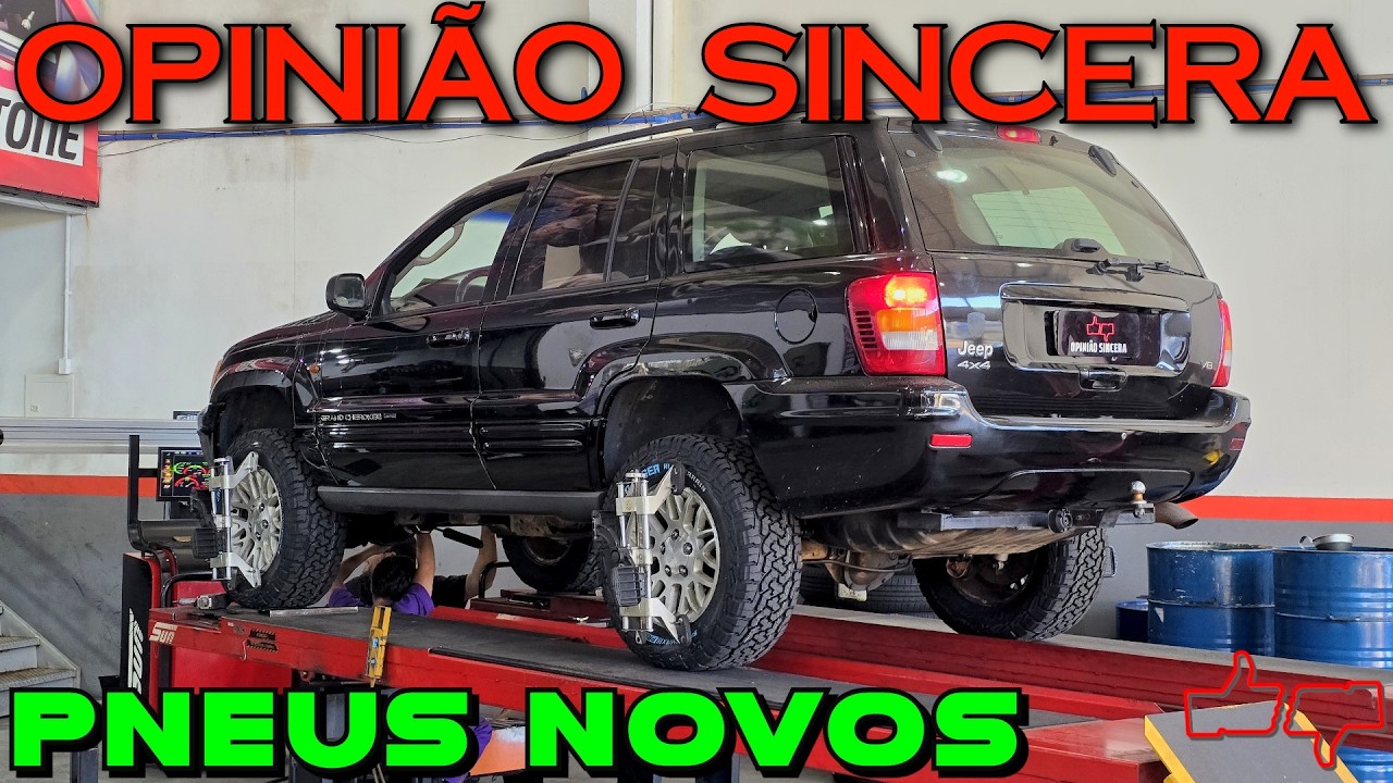Jeep Grand Cherokee 4.7 WJ: Pneus novos, lift SUSPENSÃO elevada. Preparação e reforma SUV raiz 2000
