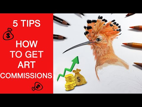 video-linktoworks-5 TIPS HOW To Get ART COMMISSIONS | DRAW WITH ME