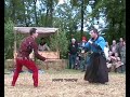 medieval streetfighting demonstration