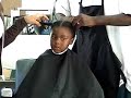 boys first hair cut @ age 4