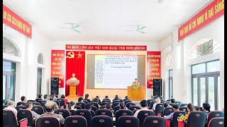 Xã Thượng Yên Công - Khai mạc lớp bồi dưỡng kiến thức quốc phòng và an ninh cho đối tượng 4 năm 2023