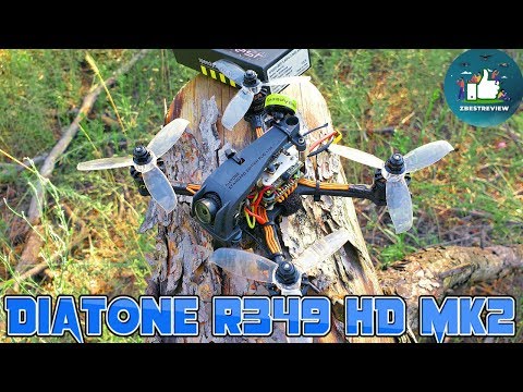 ✔ FPV Квадрокоптер - Diatone 2019 GT R349 HD MK2 Edition! Под 4 Банки!