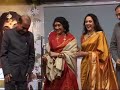 DIVAS OF YESTERYEAR HEMA MALINI AND VAIJANTIMALA FELECITATED