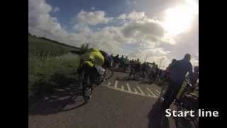 Estafetteloop "Rondje Voorne" - 60 km - 16 juni 2013