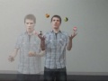 3 bis 5 Ball Jonglage