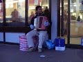 Buitenpost009   Bulgarian accordeonist playin Bulgarian Walz