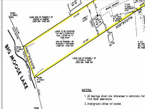 how to locate easements