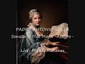 michel ma�anes plays padre antonio soler sonata d flat major. (1729-1783)pupil of domenico scarlatti.with recitals for europa and suramerica specially. has won first prize in several young piano competitions. he is piano teacher in madrid and continue to give concerts.antonio soler piano sonata.classical concert pianist.
http://www.geocities.com/pianistmananes/index.html

antonio francisco javier jos� soler ramos, usually known today as padre antonio soler, (baptized december 3, 1729 -- died december 20, 1783) was a spanish composer whose works span the late baroque and early classical music eras. he is best known for his keyboard sonatas, an important contribution to the harpsichord, fortepiano and organ repertoire.

soler was born in olot near girona, catalonia. in 1736, when he was six, he entered the choir school of the great monastery of montserrat where he studied with the resident maestro benito esteve and organist benito valls. in 1744 he was appointed organist at the cathedral in la seu d'urgell and appointed as a subdeacon there. later in his life, he held posts as chapel master in lleida and el escorial.


ministerial lifestyle
soler took holy orders at the age of 23 and his routine with the jeronymite order near el escorial, madrid was a simple one for the next 31 years. his 20-hour days were filled with prayer, contemplation and farming -- a simple and unadorned life. yet, in these austere surroundings, soler managed to produce more than 500 musical works. amongst these were around 150 keyboard sonatas -- many were believed to have been written as sheet music for his pupil, the infante don gabriel, a son of king carlos iii. other pieces include villancicos and masses for christmas and other religious events. no portraits of soler are known to exist.


compositions
padre soler's most celebrated works are his keyboard sonatas, which are comparable to those by domenico scarlatti (with whom he is rumored to have studied). however, soler's works are more varied in form than scarlatti's with some pieces in three or four movements, for example (scarlatti's are in one or two movements). fortunately, soler's sonatas were catalogued in the early twentieth century by fr. samuel rubio and so all have 'r' numbers assigned to them.

soler also wrote concertos, quintets for organ and strings, motets, masses and pieces for solo organ. his treatise llave de la modulaci�n (1762) is on modulation.

soler's very fine 