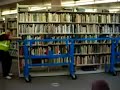 Moving bookshelves