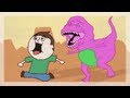 Tyler is Barney The Dinosaur - Versus Animated