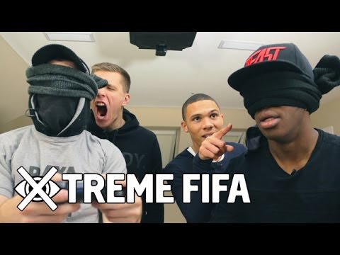 KSI & Kieran Gibbs vs Fifa Playa & Wojciech Szczęsny | Blindfold Fifa