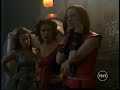 The girls battle the Aggressor who went up against the the charmed ones who transform into the Protectors.