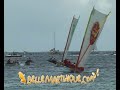 Tour des Yoles Rondes Martinique - Une arriv�e !!!
